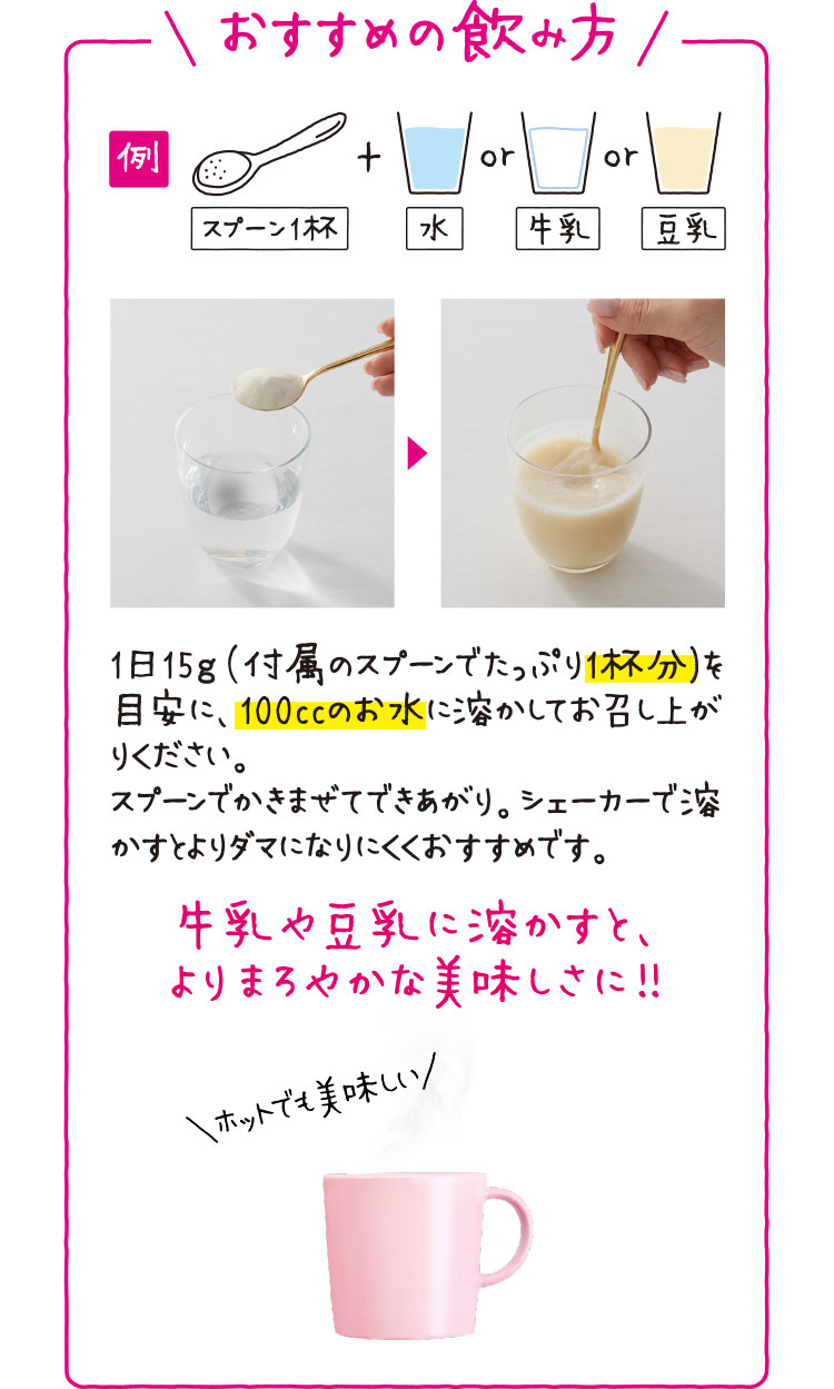 おすすめの飲み方