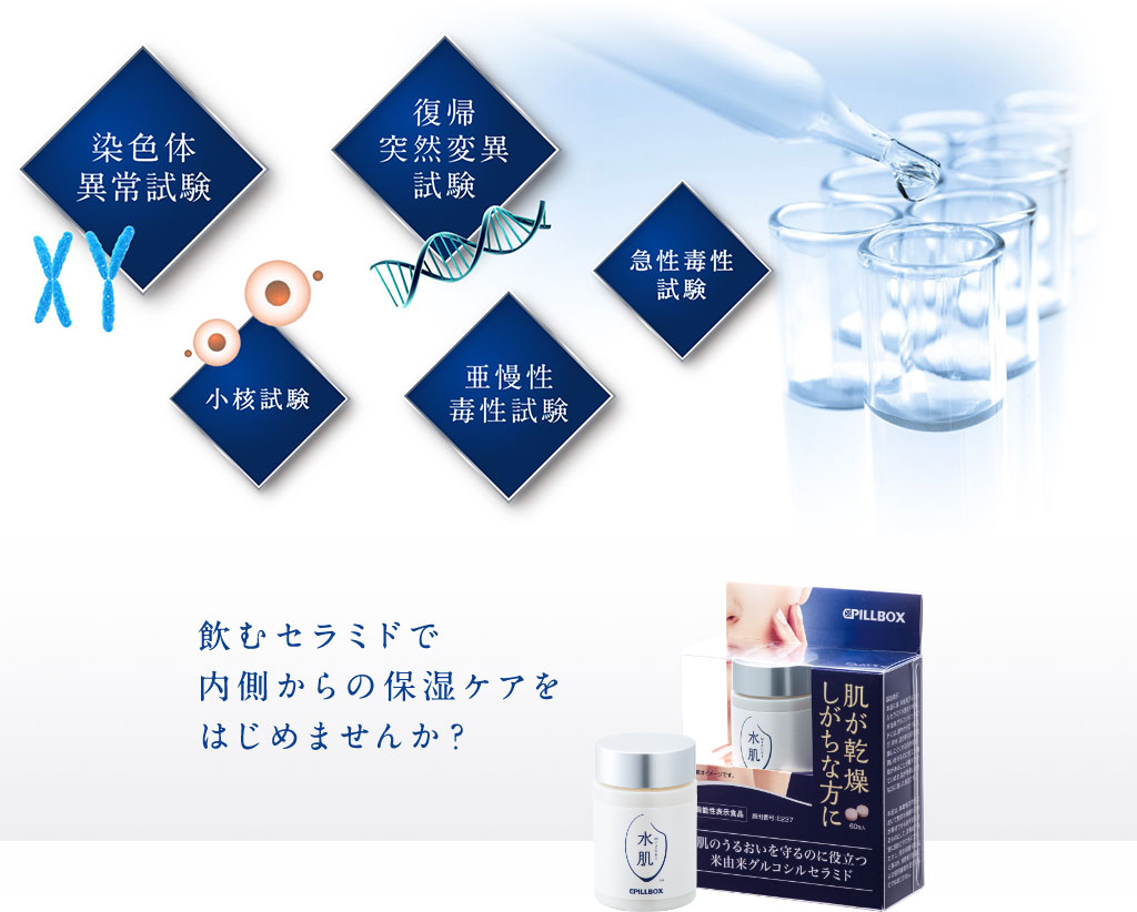 飲むセラミドで内側からの保湿ケアをはじめませんか？